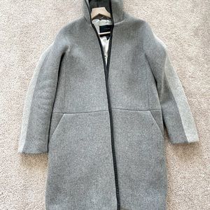 J. Crew Colorblock Winter Pea Coat